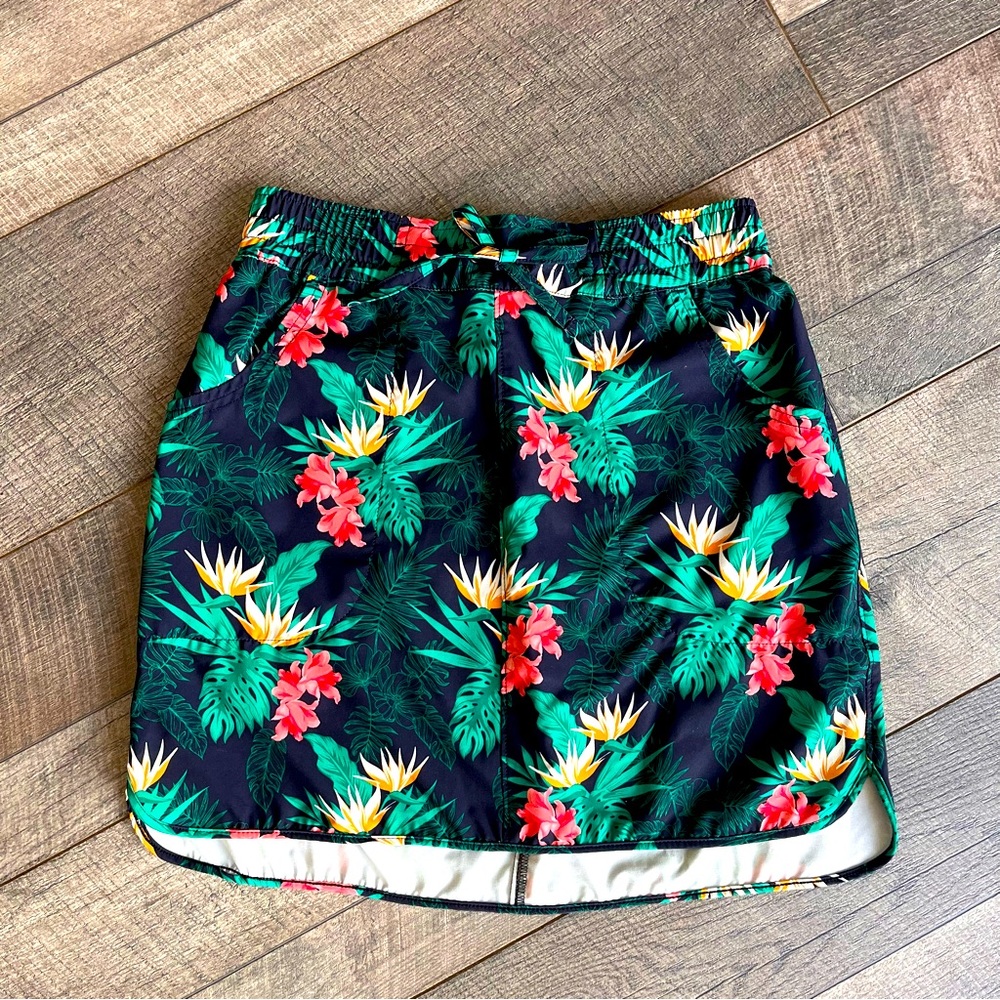 Women’s Duluth Pier Genius Tropical Floral Skirt
